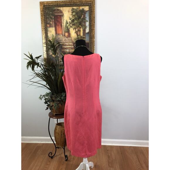 Jessica Howard Women Dress Size 14 Boho Vacation Resort Wear Sleeveless Zip Back - Picture 6 of 11